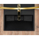 умивальник Rea Goya 37x50 black mat (REA-U8778)