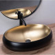 умывальник Rea Melania 40,5x60 black/gold (REA-U0469)