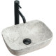 умывальник Rea Camelia Light Stone 25x36 grey (REA-U0362)