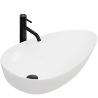 умивальник Rea Greta 40x65,5 white (REA-U8537)