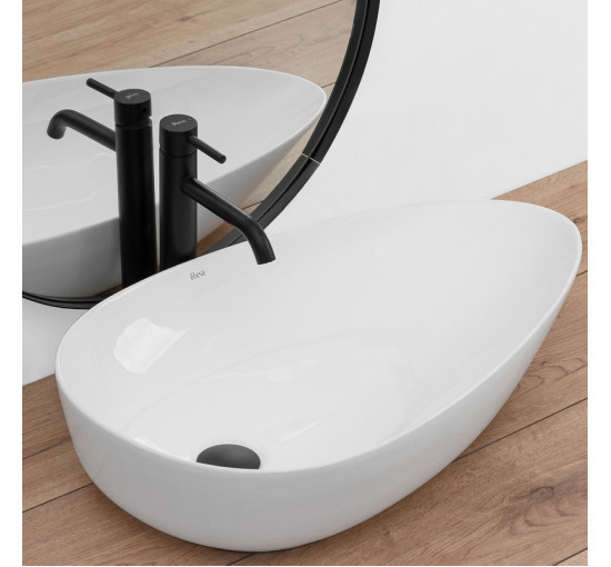 умывальник Rea Greta 40x65,5 white (REA-U8537)