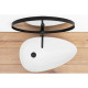 умывальник Rea Greta 40x65,5 white (REA-U8537)