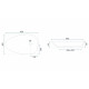 умывальник Rea Greta 40x65,5 white (REA-U8537)