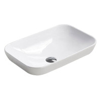Умивальник накладний IMPRESE i11408 515x340мм прямокутний білий