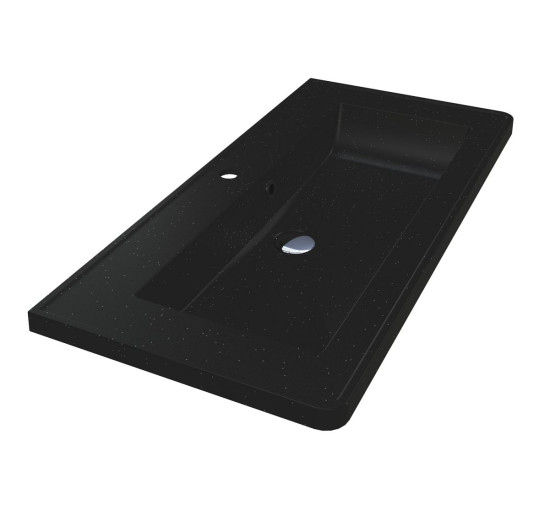 Умивальник Miraggio TRES MIRASTONE BLACK
