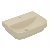 Умивальник VOLLE SOLO з отвором на змішувач 55x40x17 капучино матовий (13-55-113Capp)