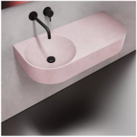 Умывальник из бетона розовый 900S