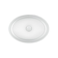 Раковина-чаша Qtap Kolibri 500x360x140 White с донным клапаном QT10113054W
