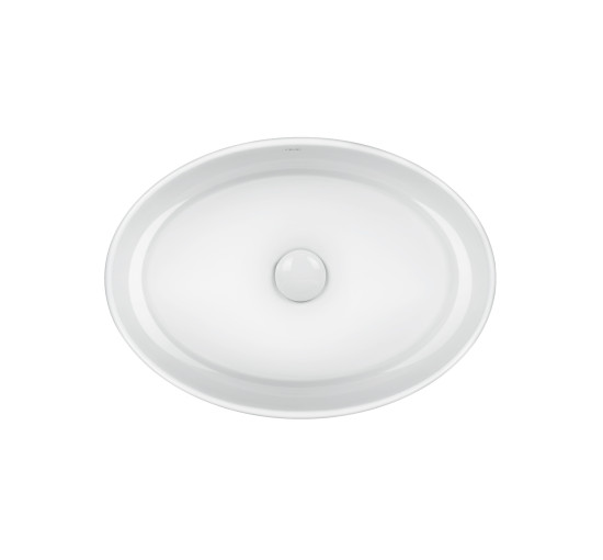 Раковина-чаша Qtap Kolibri 500x360x140 White с донным клапаном QT10113054W