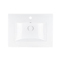 Раковина Qtap Albatross 600х460х180 White з донним клапаном QT01113060CW
