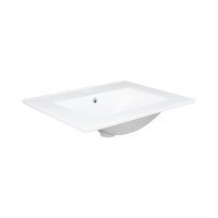 Раковина Qtap Albatross 600х460х180 White з донним клапаном QT01113060CW