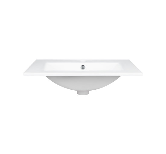 Раковина Qtap Albatross 600х460х180 White з донним клапаном QT01113060CW