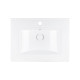 Раковина Qtap Albatross 600х460х180 White з донним клапаном QT01113060CW
