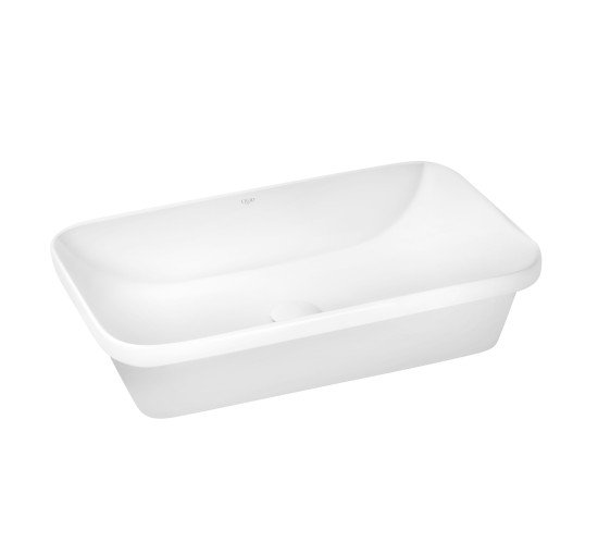 Раковина Qtap Scorpio 610х380х150 White с донным клапаном QT1411K491W
