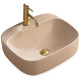 Раковина на стільницю Rea Luiza 50 Beige MAT