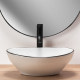 умивальник Rea Sofia 34,5x41 black edge (REA-U3217)
