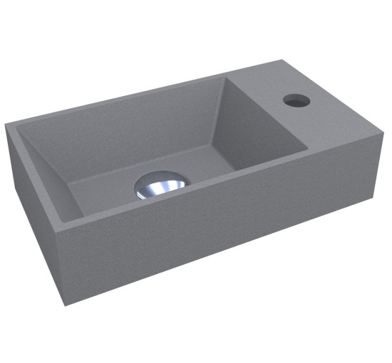 Умивальник Miraggio COPPER 400 MIRASTONE GRAY