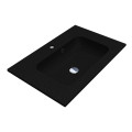 Умивальник Miraggio DELLA 700 MIRASTONE BLACK