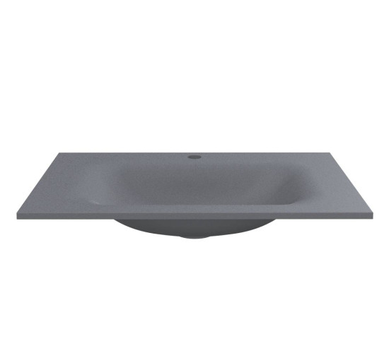 Умывальник Miraggio JESSEL 700 MIRASTONE GRAY