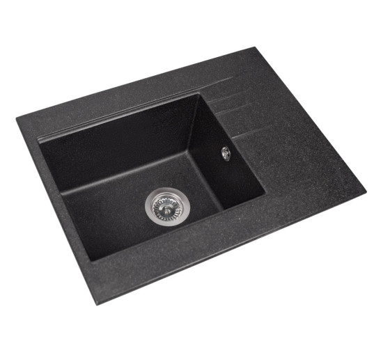 Кухонная мойка Miraggio BODRUM 650 black
