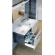 Двойной умывальник Ravak Classic 1300 white с отверстием (XJD01113000)