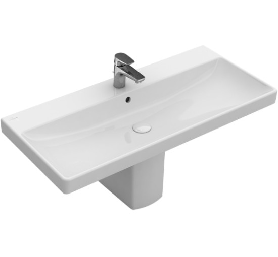 Умывальник Villeroy&Boch AVENTO 1000х470 с отверстием (4156A201)