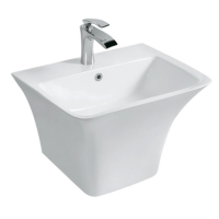 Умывальник моноблок подвесной VOLLE LEON 53 (13-11-602)