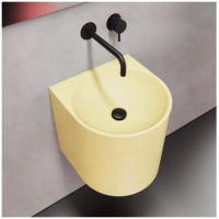 Умывальник из бетона желтый 400M