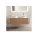 Умывальник на столешницу Duravit WHITE TULIP Ø 43 см с керамической накладкой (2362430079)