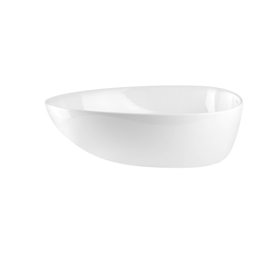 Раковина-чаша Qtap Leo 400х350х160 White з донним клапаном QT1111A053W