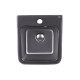 Раковина підвісна моноблок Qtap Tern 370х410х400 Matt black з донним клапаном QT1711G808MB