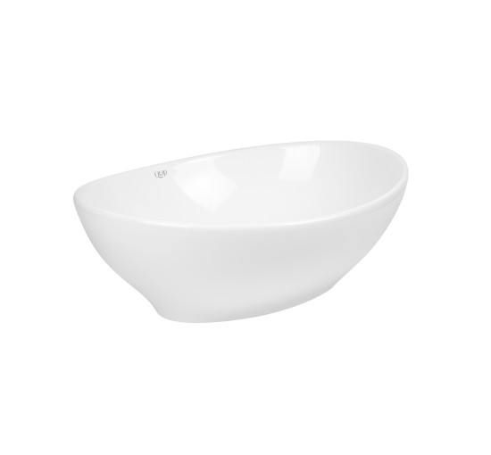 Раковина-чаша Qtap Dove 410x335x145 White с донным клапаном QT06113078W