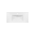 Раковина Qtap Albatross 5C 1000х480х210 White с донным клапаном QT01115100CW