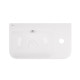 Раковина Qtap Tern 450х260х155 White з донним клапаном QT17115117RW