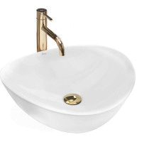 умывальник Rea Andrea 43x47 белый (REA-U6333)