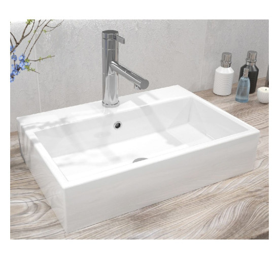 умывальник Rea Valeria N 35,4x50,3 белый (REA-U5000)