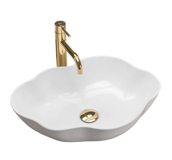умивальник Rea Pearl 51x38 white (REA-U0265)