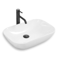 Раковина керамическая на столешницу Rea Claudia 9447 Biała (7832253037)