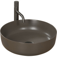 Раковина керамічна на стільницю Rea Elma Ciepły Szary Mat