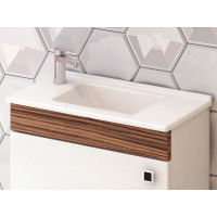 Раковина Idevit Merkur 50 з отвором під змішувач з лівої сторони (0201-3507)