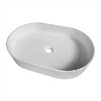 Раковина з штучного каменя Asignatura Delight 58 біла матова (75701604)