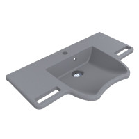 Умывальник Miraggio KRAKOW MIRASTONE GRAY