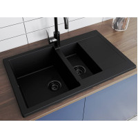 Кухонна мийка Miraggio LAPAS black