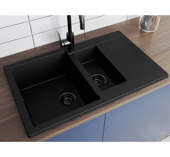 Кухонная мойка Miraggio LAPAS black