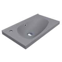 Умивальник Miraggio TITANIA GRAY MIRASTONE