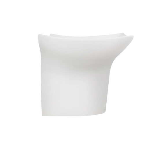 Раковина подвесная моноблок Qtap Presto 600х450х405мм White с донным клапаном QT2411G822W
