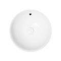 Раковина-чаша Qtap Robin 410х410х180 White с донным клапаном QT1311A004W