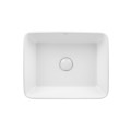 Раковина-чаша Qtap Tern 475х370х140 White з донним клапаном QT17112074W