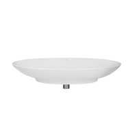 Раковина-чаша Qtap Dove 680х420х120 White з донним клапаном QT0611K160W