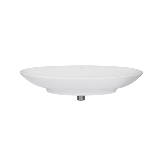 Раковина-чаша Qtap Dove 680х420х120 White с донным клапаном QT0611K160W